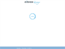 Tablet Screenshot of everestlounge.com